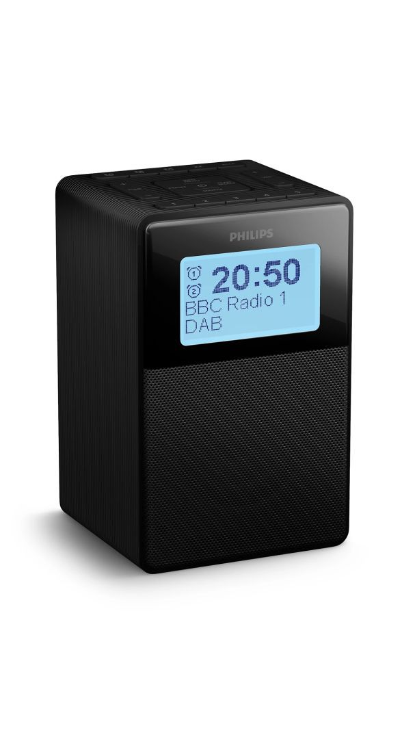 Philips TAR5100/10 Clock Radio Black