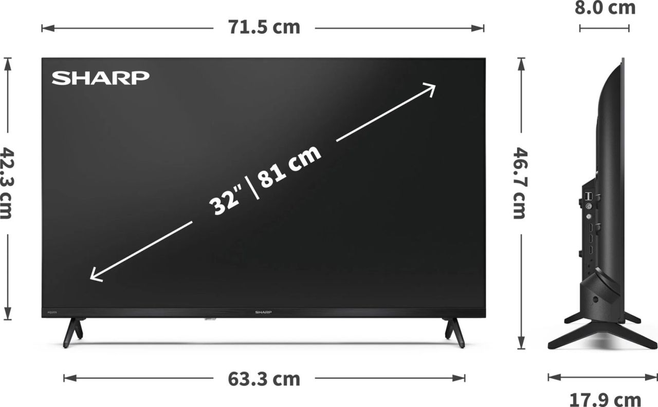 Sharp 32" 32HF2265E LED