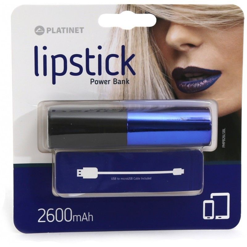 Platinet PMPB26LSBL 2600mAh Powerbank Navy Blue