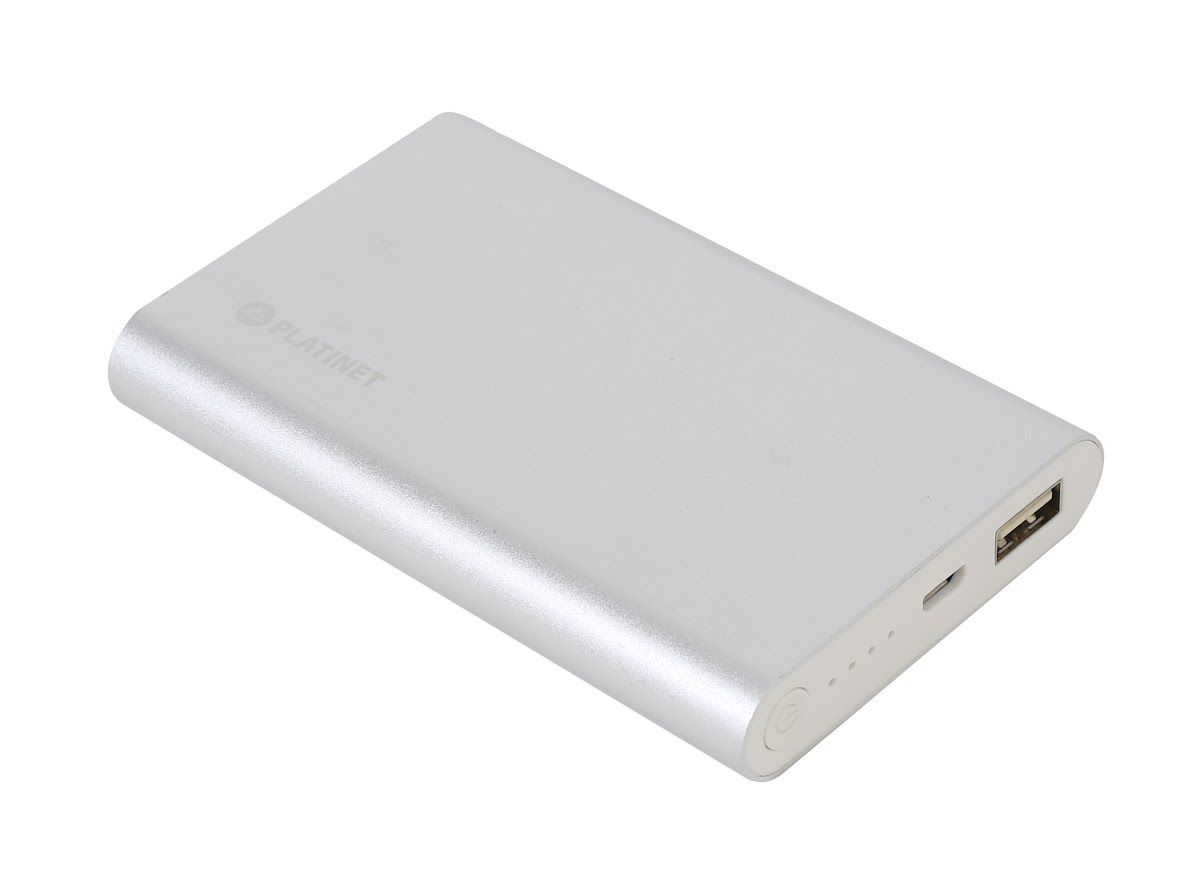 Platinet PMPB10AS Polymer Alu 10000mAh PowerBank Silver