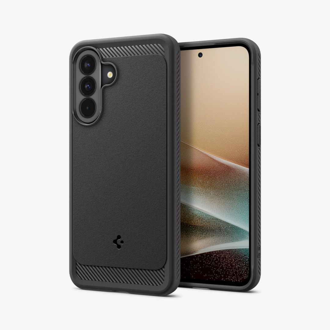 Spigen Rugged Armor case for Samsung Galaxy A57 5G Matte Black