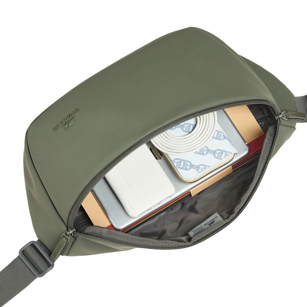 RivaCase 7814 Eden ECO Waist/Sling bag L Olive Green