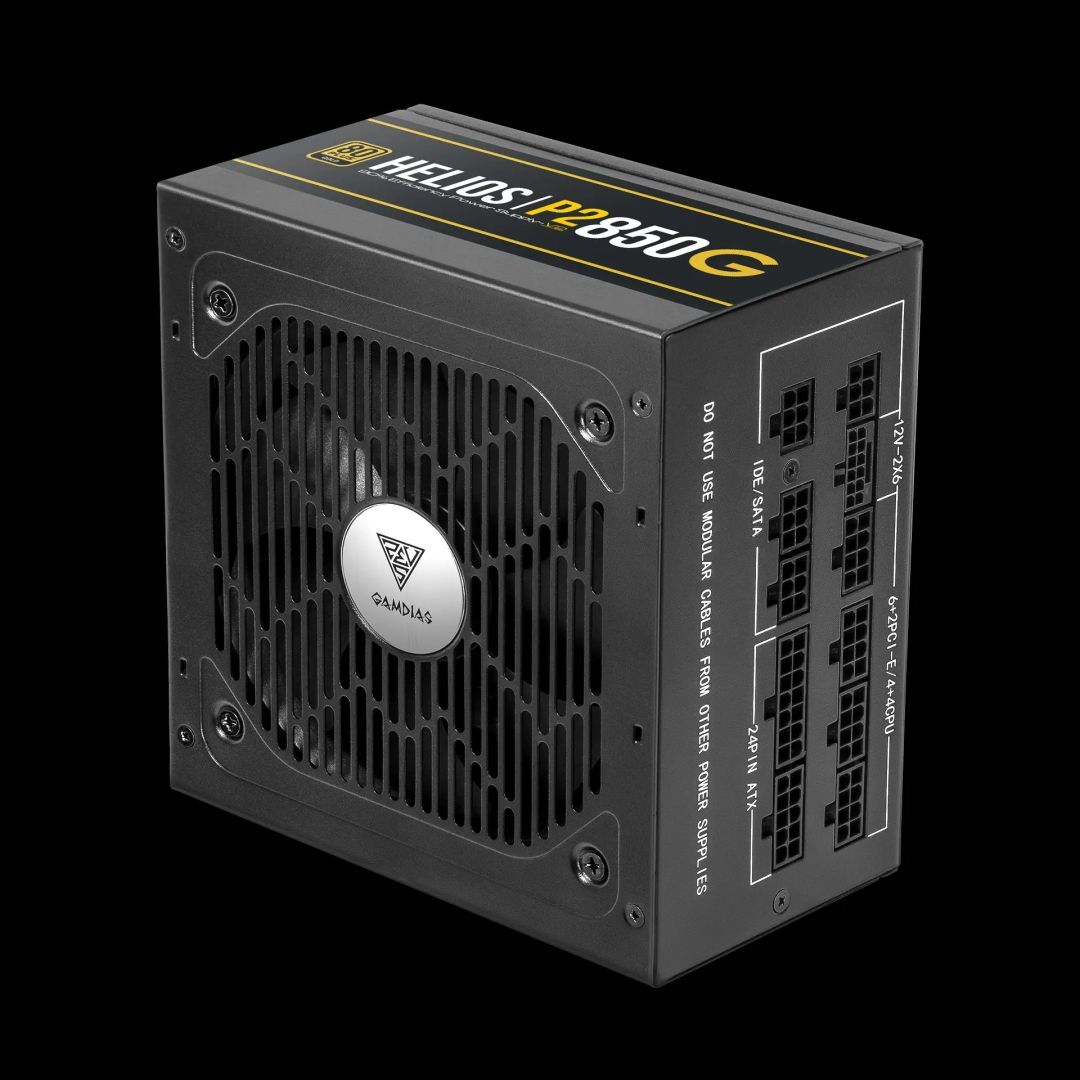 Gamdias 850W 80+ Gold HELIOS P2-850G V2