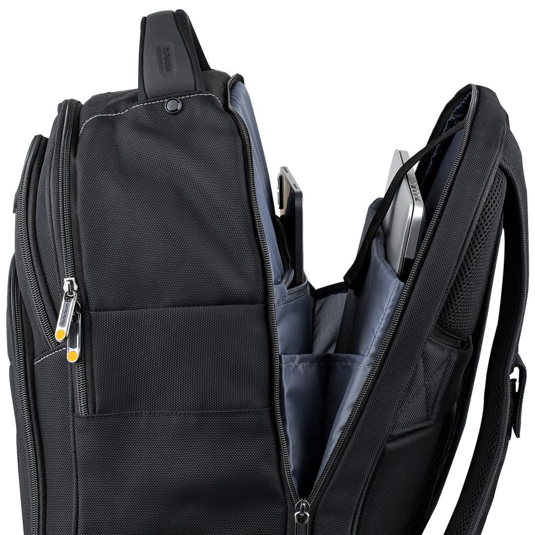 Startech 17,3" Laptop Backpack with Removable Accessory Organizer Case Black