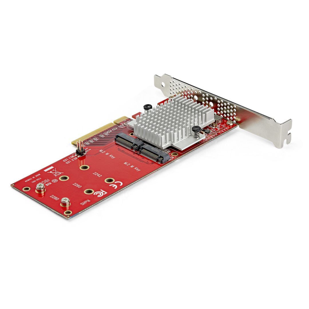 Startech Dual M.2 PCIe SSD Adapter Card