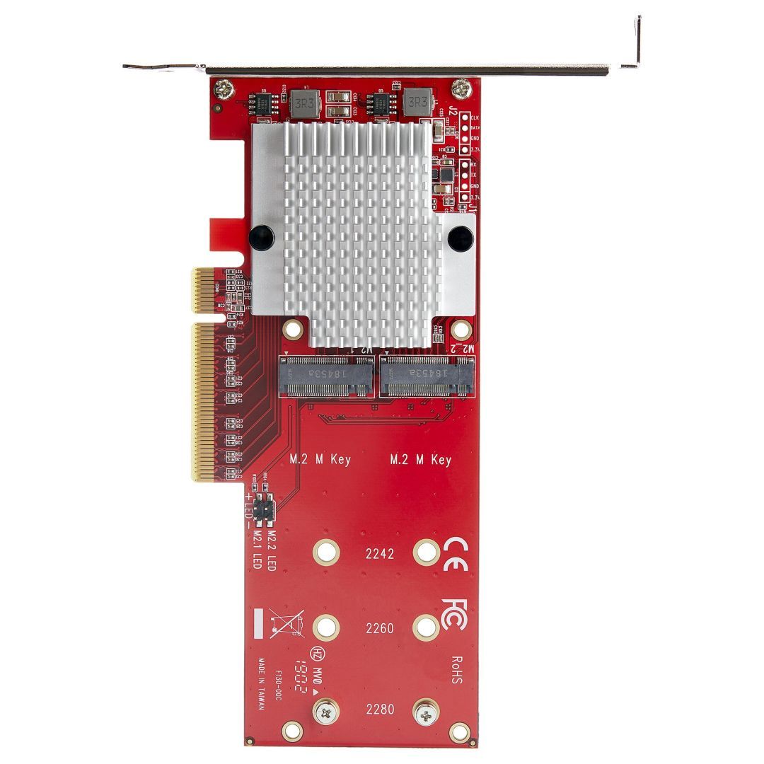 Startech Dual M.2 PCIe SSD Adapter Card
