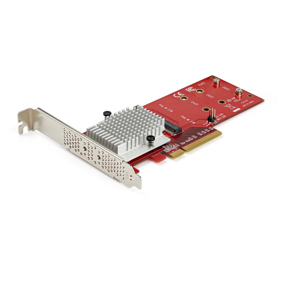 Startech Dual M.2 PCIe SSD Adapter Card
