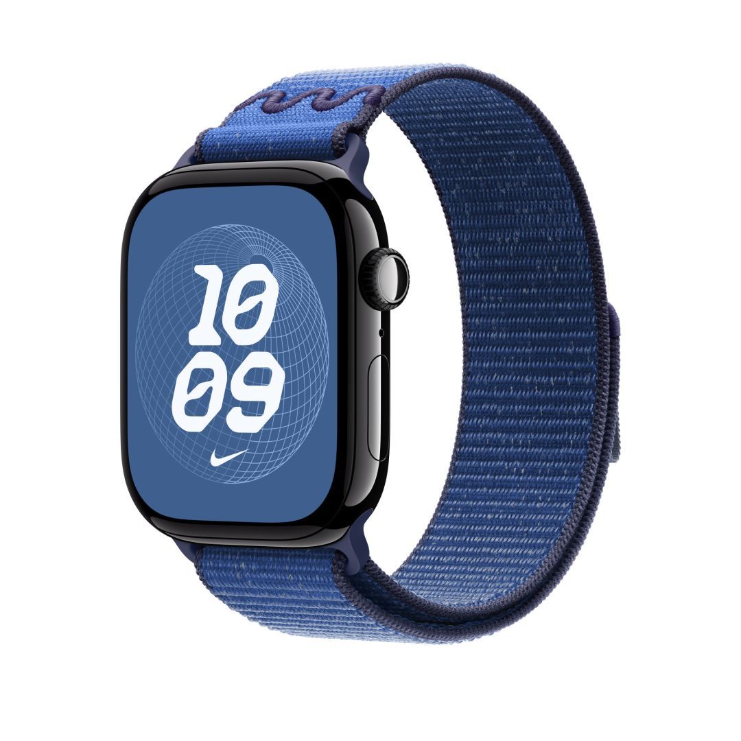 Apple Watch 46mm Loop: Nike Sport Loop Blue Ribbon