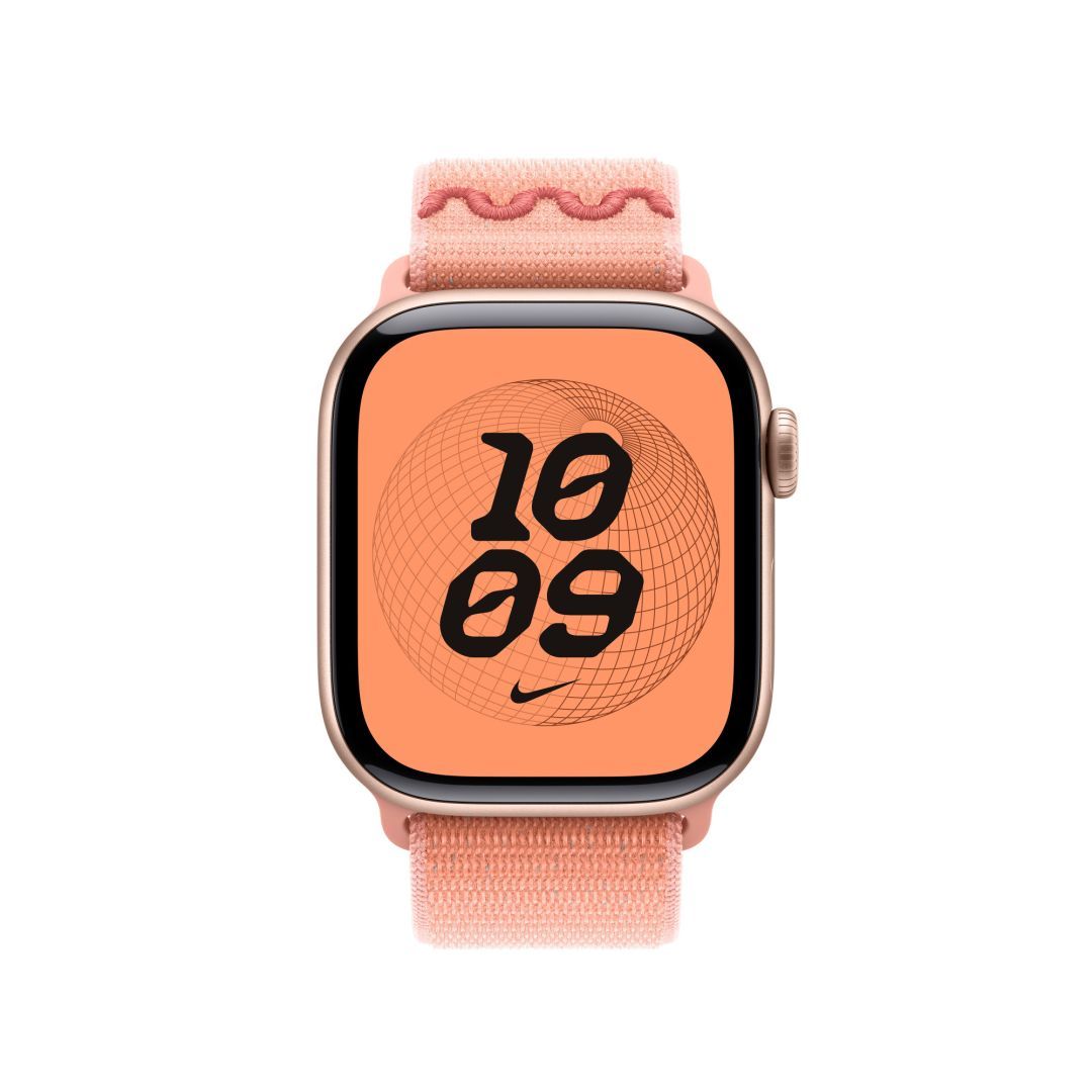 Apple Watch 42mm Alpenglow Pink Nike Sport Loop