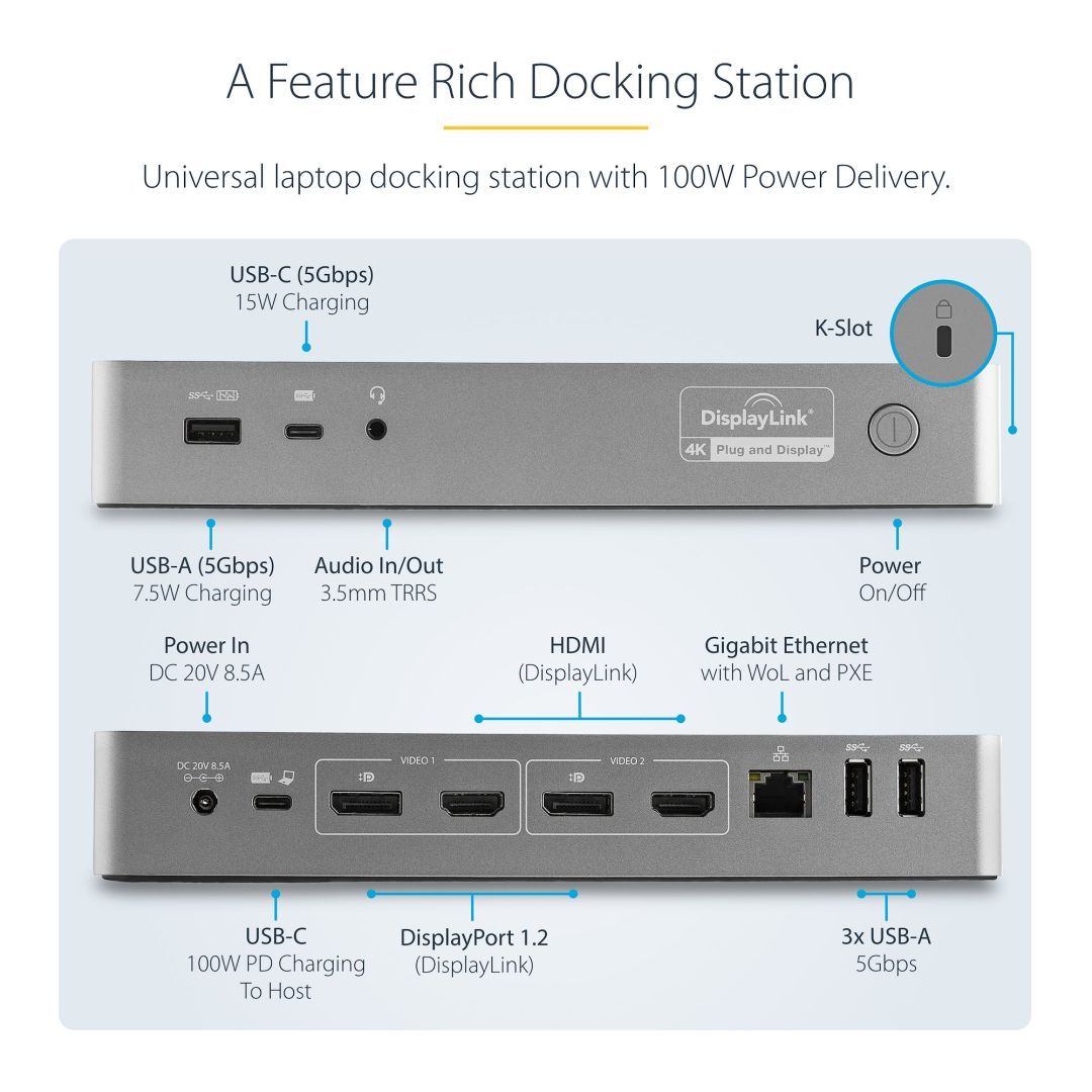 Startech Universal Laptop Docking Station
