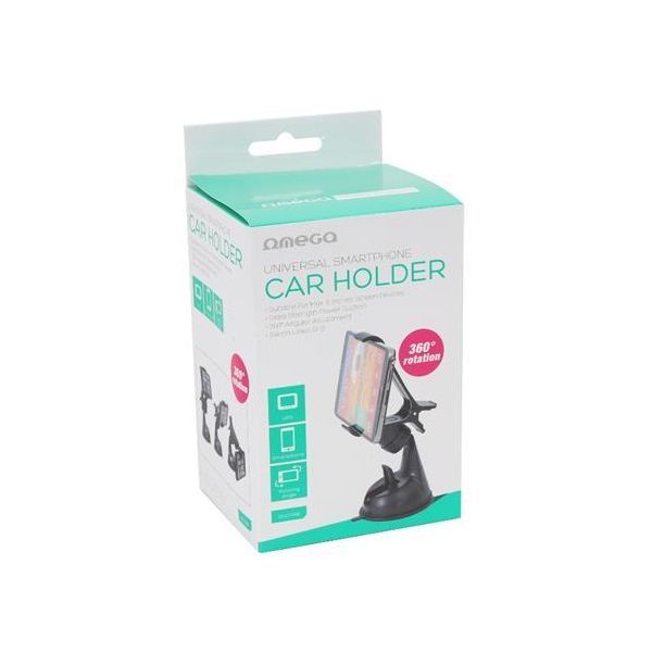 Platinet Omega Univerzális autós okostelefon tartó Black