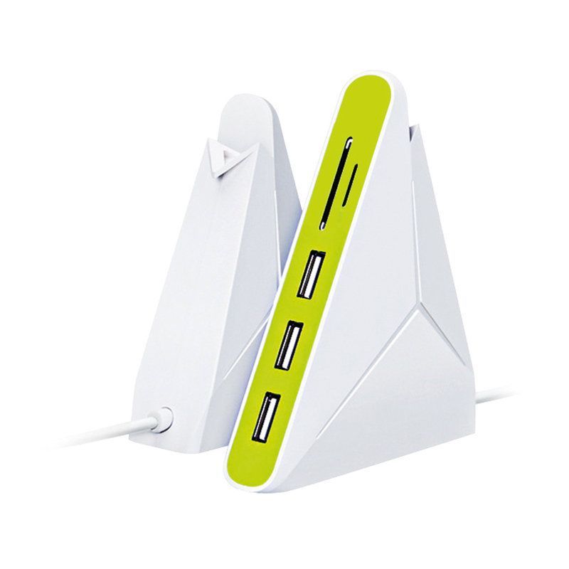 Platinet Omega 3 Ports USB2.0 HUB+ Card Reader White