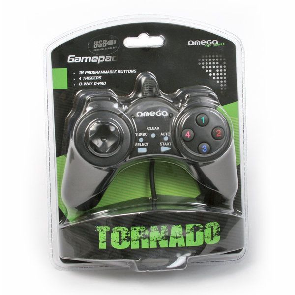 Platinet Omega Tornado USB Gamepad Black