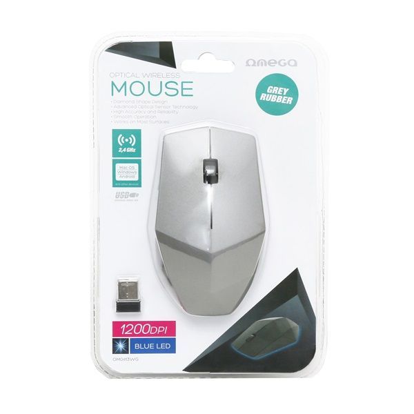 Platinet Omega OM-0413WG Wireless mouse Grey