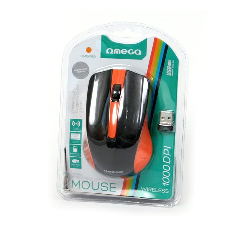 Platinet Omega OM-419O Wireless mouse Orange/Black