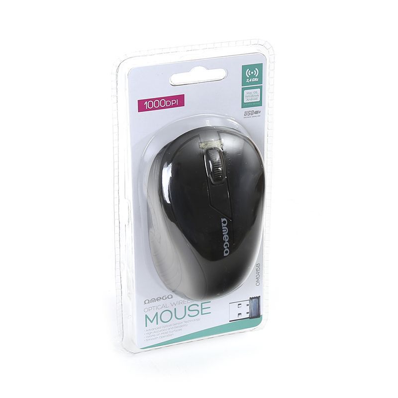 Platinet Omega OM0415B wireless mouse Black