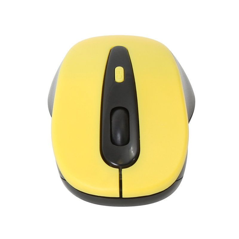 Platinet Omega OM0416WBY wireless mouse Black/Yellow