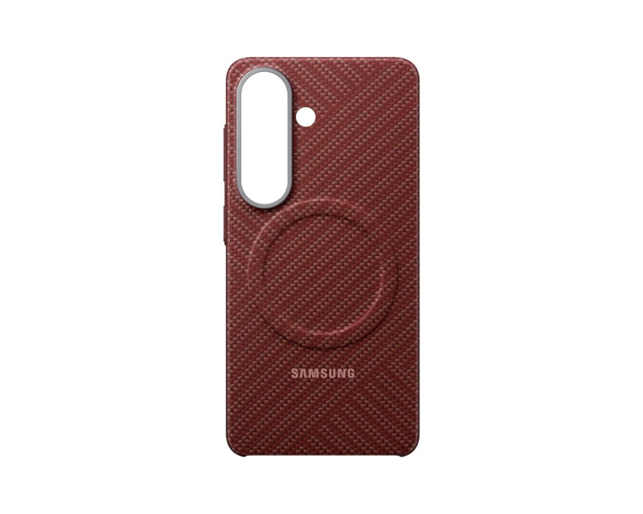 Samsung Galaxy S26 Carbon Magnet Case Coralred