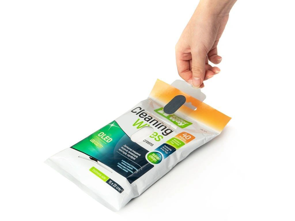 ColorWay CW-1074 LCD and TFT Cleaning Wipes 40pcs