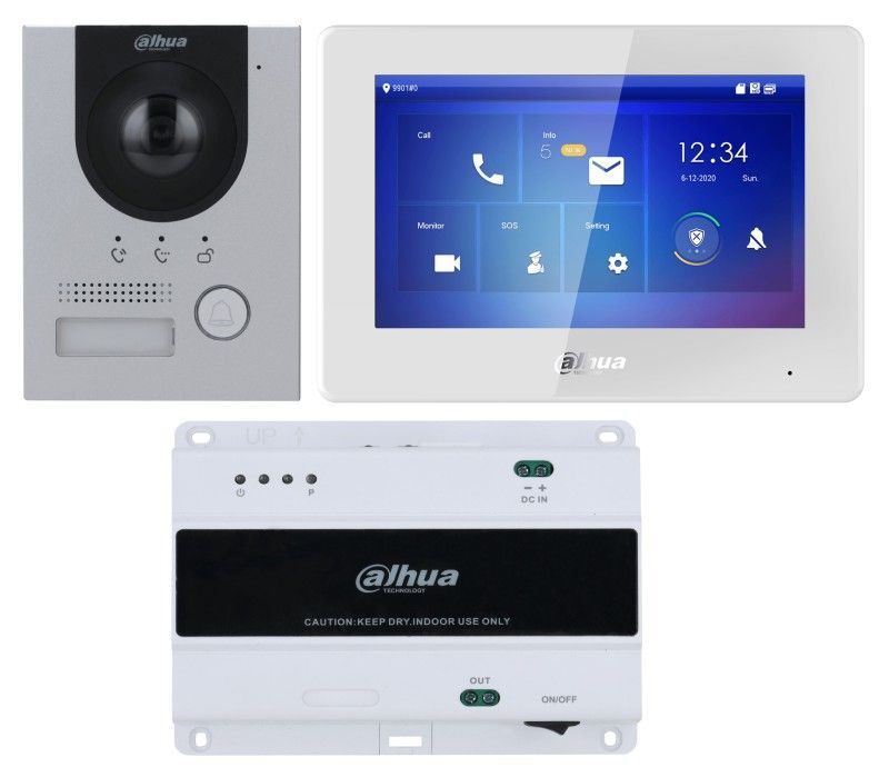 Dahua KTD01-S2(S) Kétvezetékes IP video-kaputelefon szett