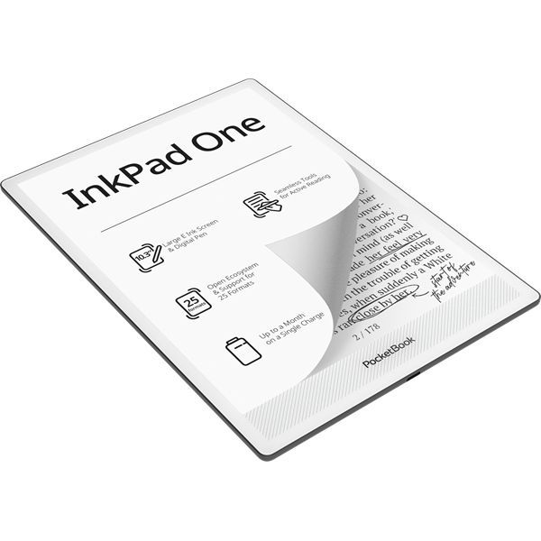 PocketBook InkPad One 10,3" E-book olvasó 32GB Matte Black