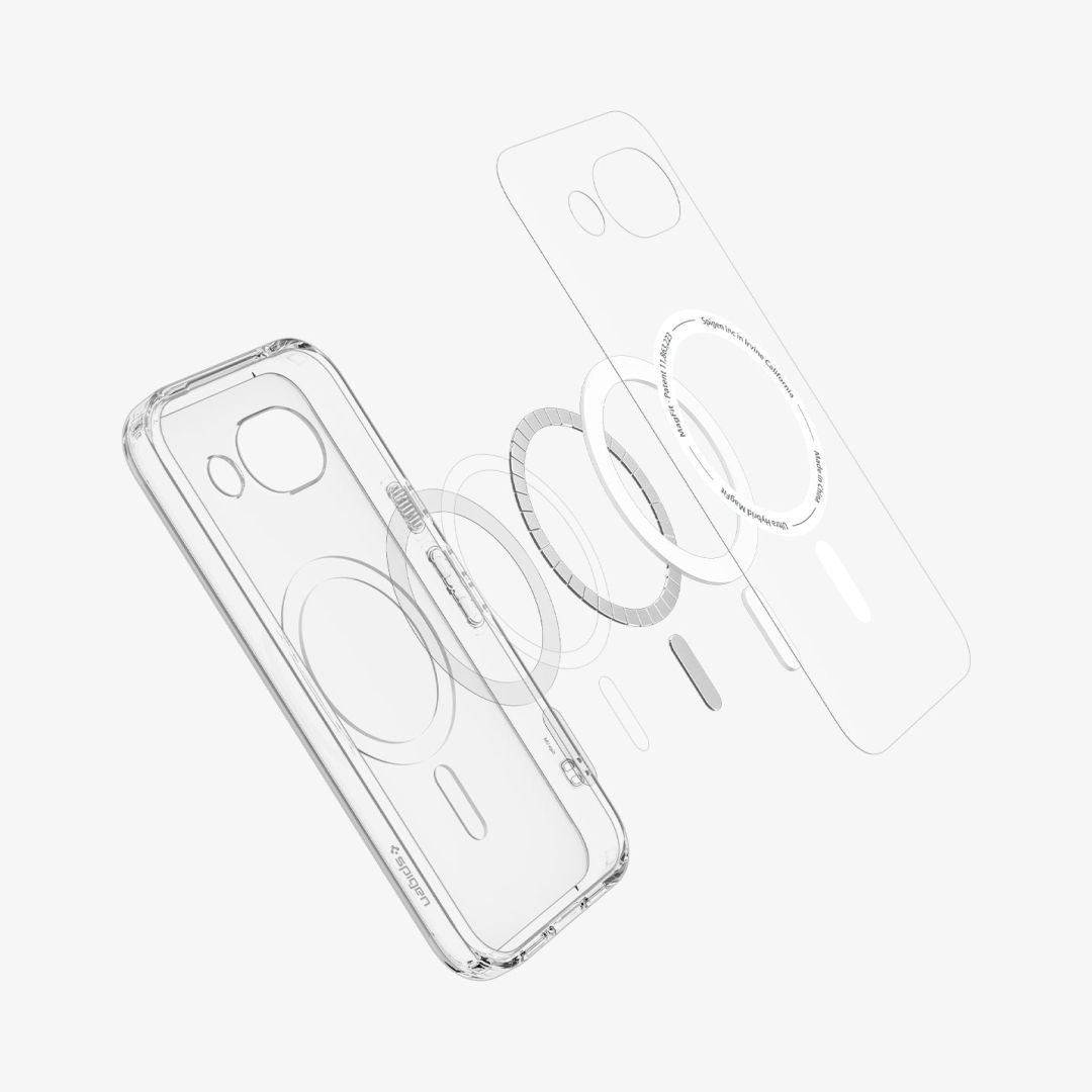 Spigen Tough Armor MagSafe case for Google Pixel 10a Frost Black