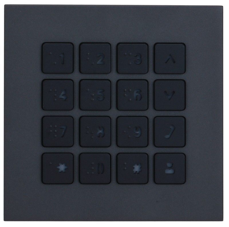 Dahua VTO4202FB-MK Társasházi IP video-kaputelefon kültéri billentyűzet modulegység