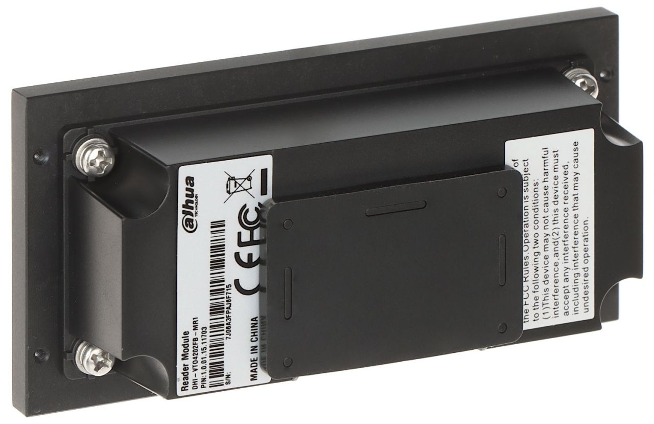 Dahua VTO4202FB-MR1 Társasházi IP video-kaputelefon kültéri kártyaolvasó (EM) modulegység