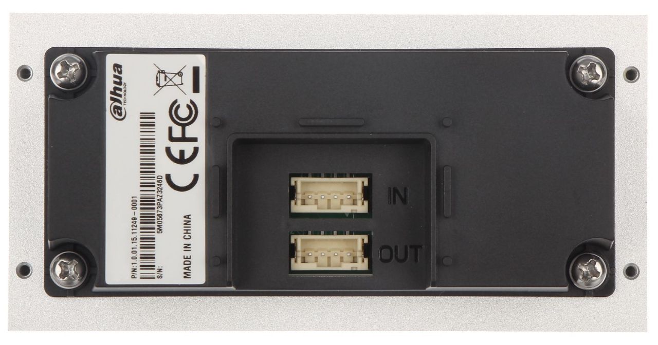 Dahua VTO4202F-MR Társasházi IP video-kaputelefon kültéri kártyaolvasó (Mifare) modulegység