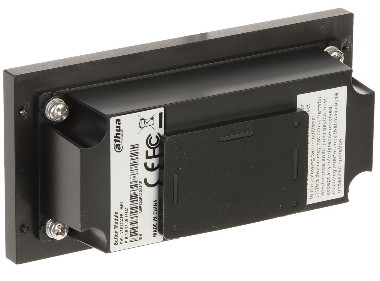 Dahua VTO4202FB-MB2 Társasházi IP video-kaputelefon kültéri kétlakásos modulegység