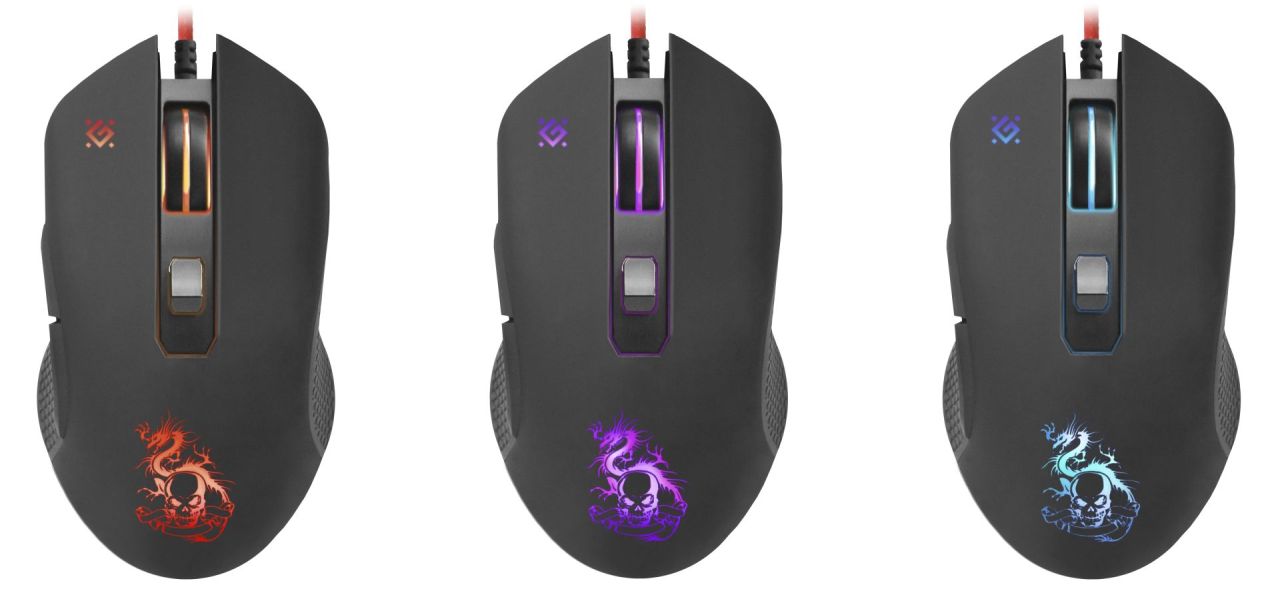 Defender Devourer MHP 006 Gaming Mouse Kit Black/Red