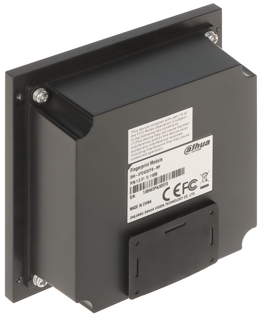 Dahua VTO4202FB-MF Társasházi IP video-kaputelefon kültéri ujjnyomat olvasó modulegység