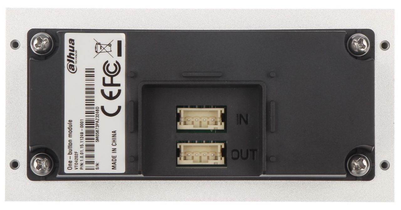 Dahua VTO4202F-MB2 Társasházi IP video-kaputelefon kültéri kétlakásos modulegység