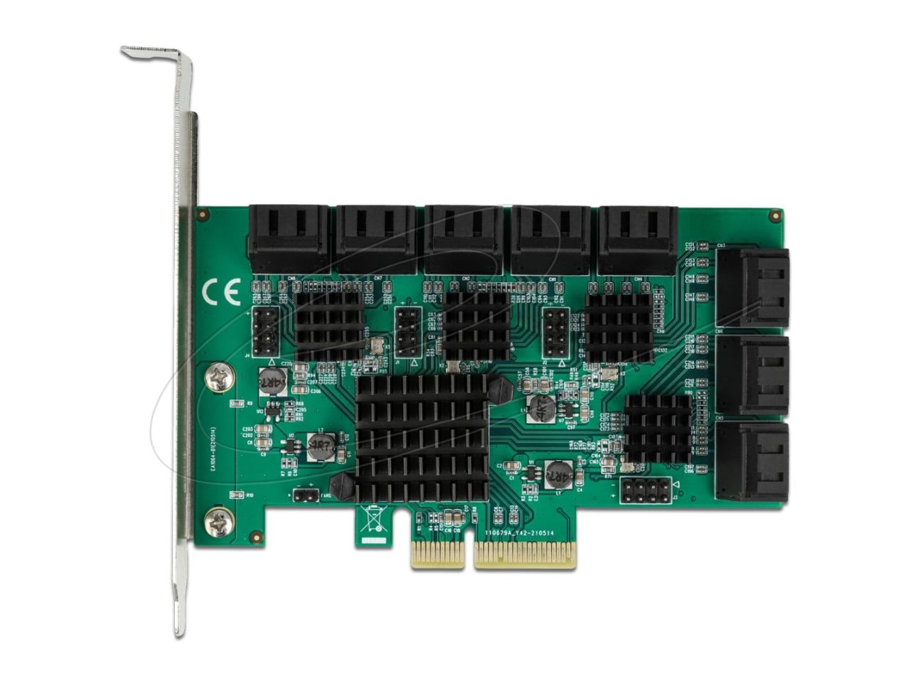 DeLock 16 port SATA PCI Express x4 Card