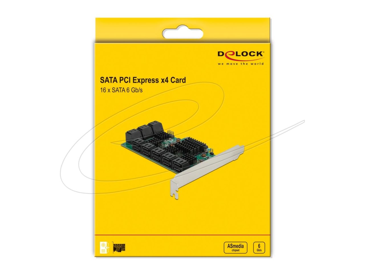 DeLock 16 port SATA PCI Express x4 Card