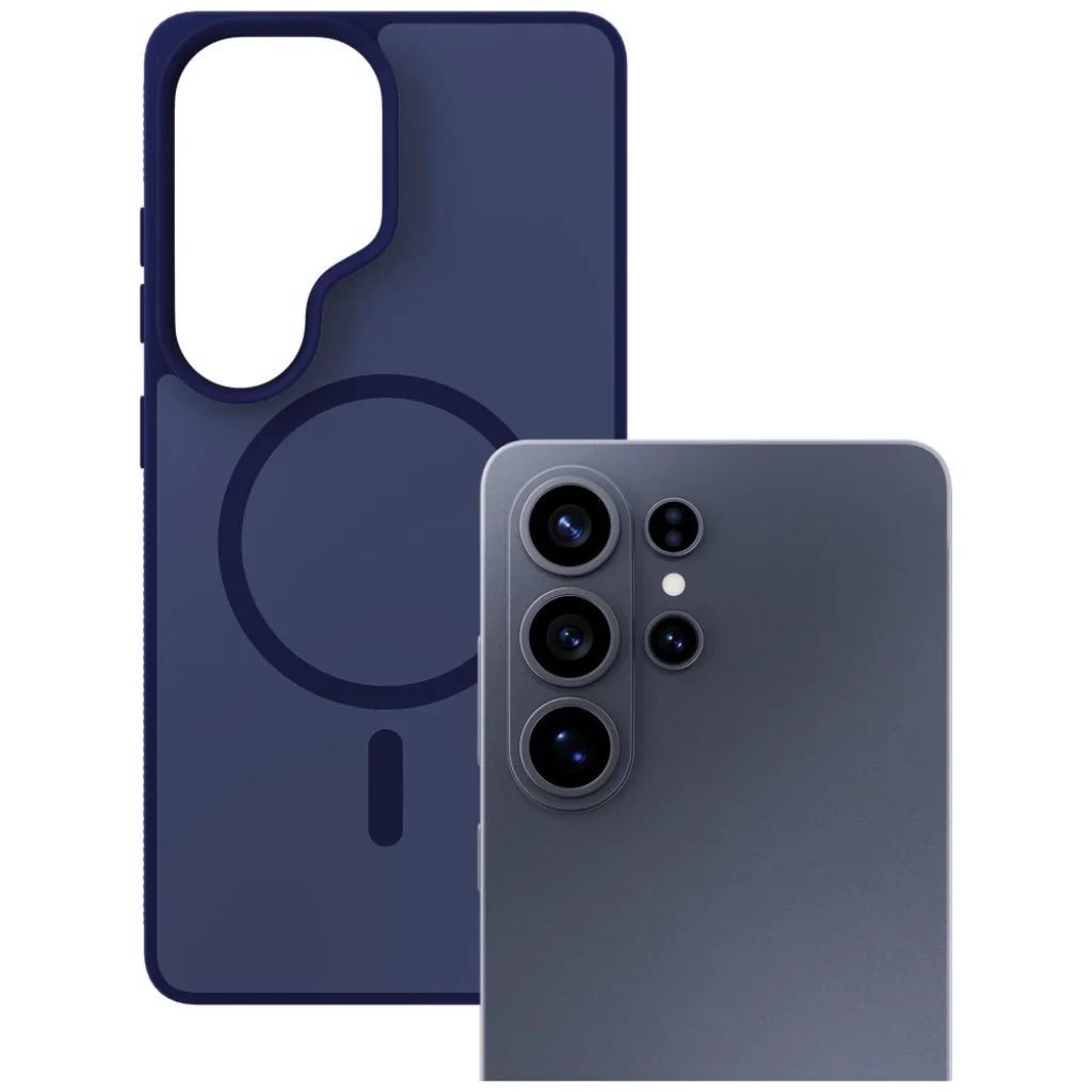 3mk MagCase for Samsung Galaxy S26 Ultra Smoke Blue