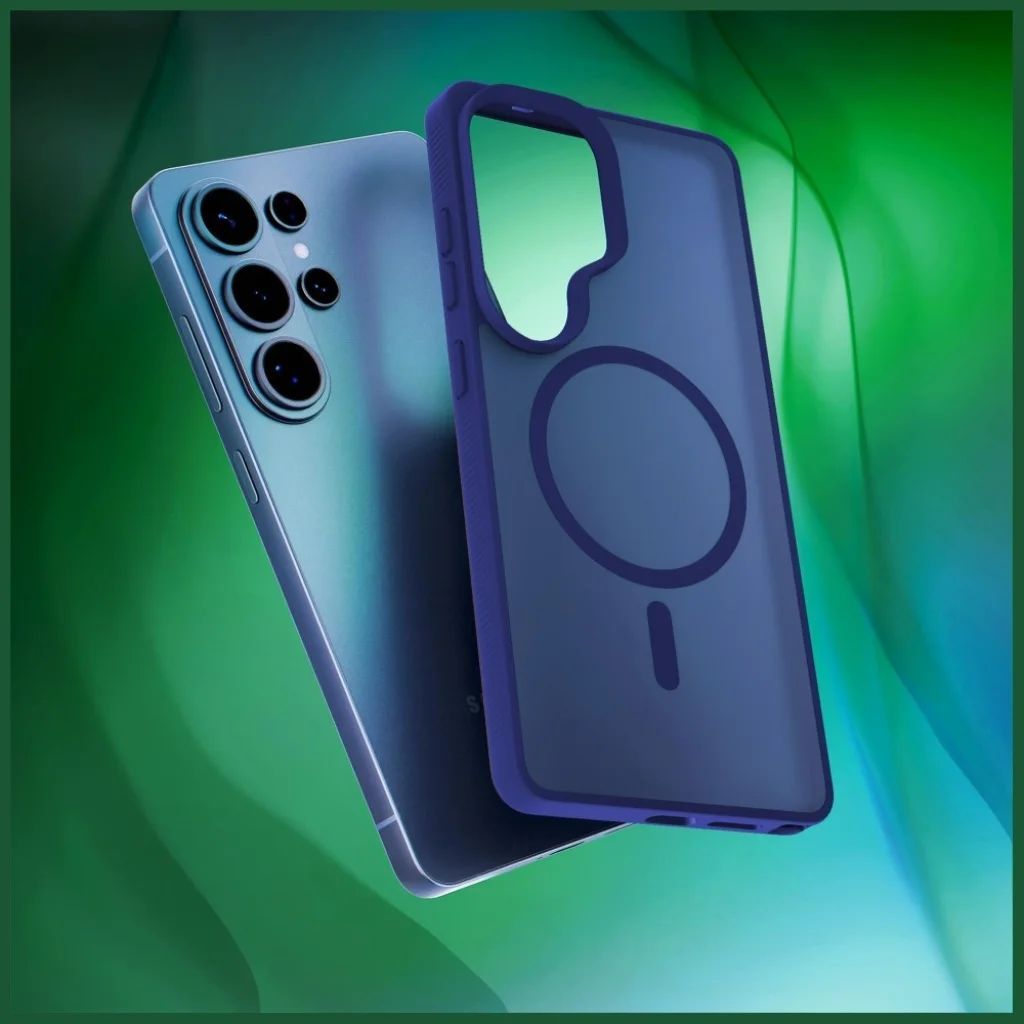 3mk MagCase for Samsung Galaxy S26 Ultra Smoke Blue