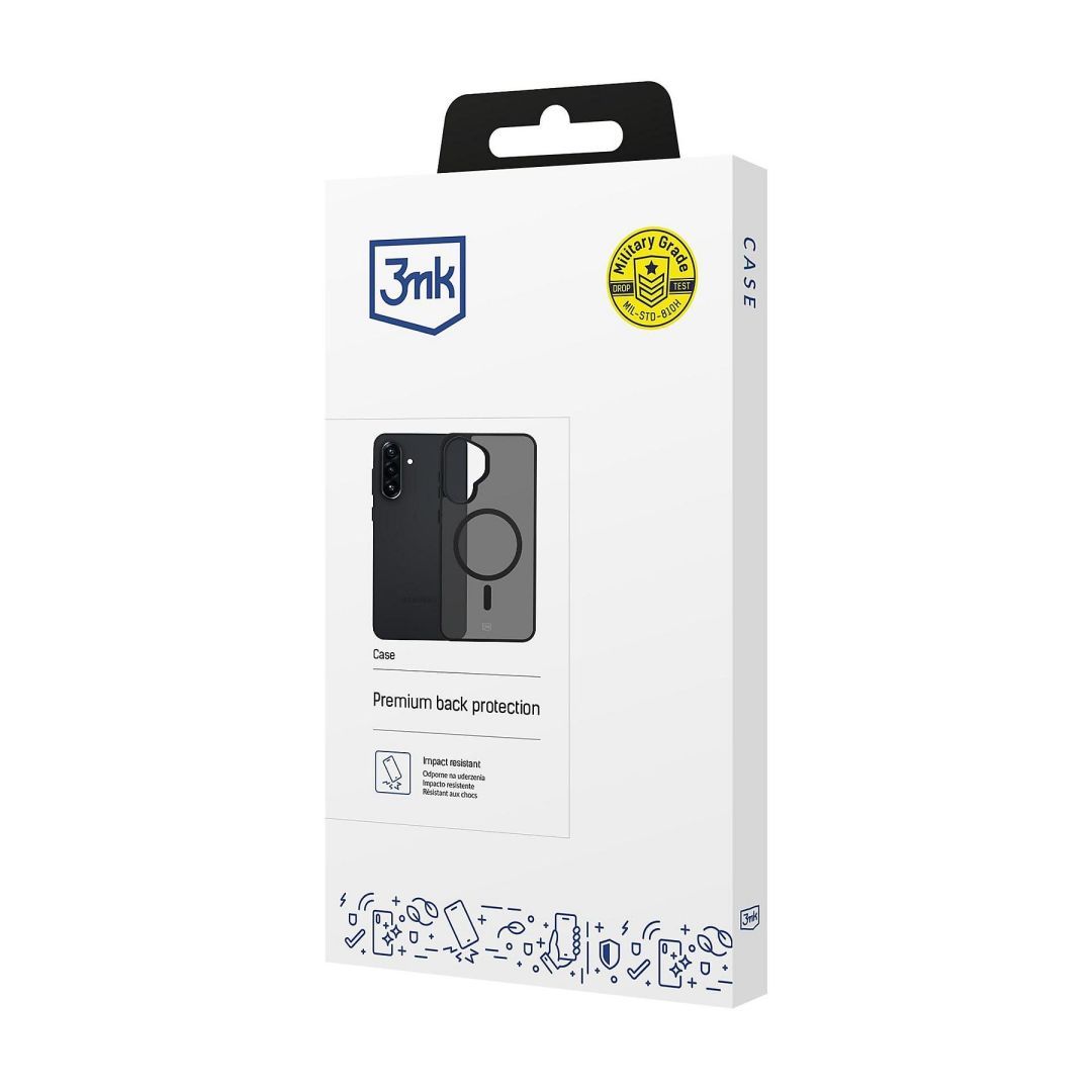 3mk MagCase for Samsung Galaxy A37 Smoke Gray 3mk MagCase for Samsung Galaxy A37 Smoke Gray