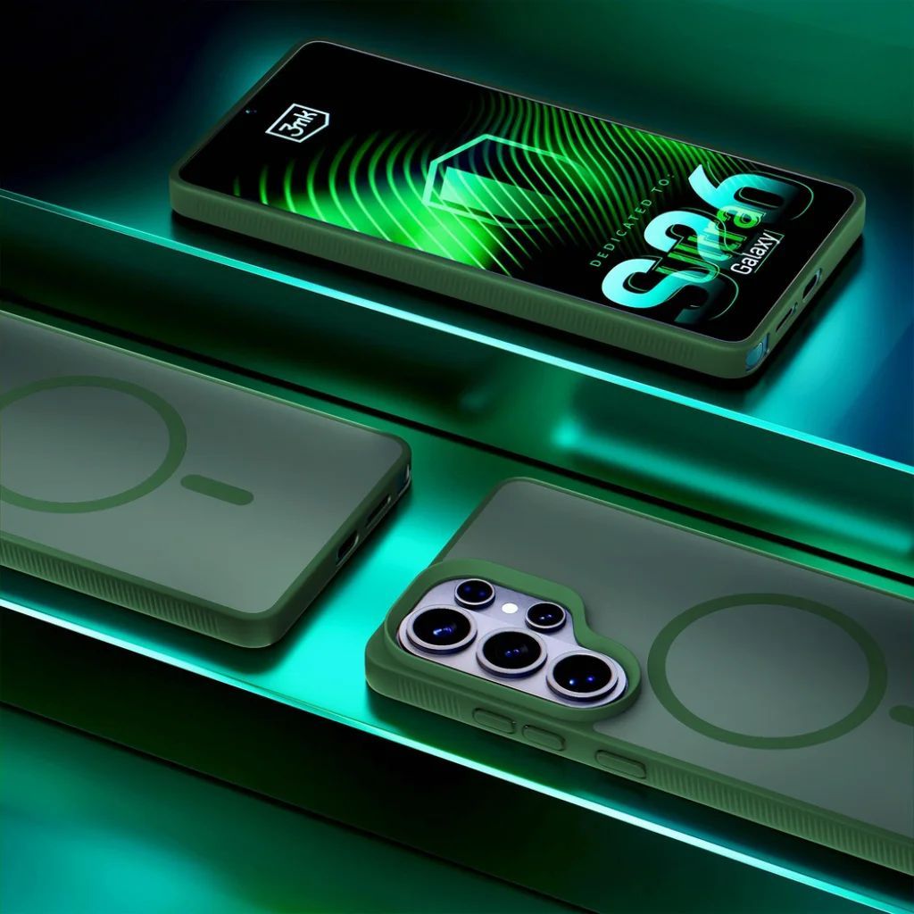 3mk MagCase for Samsung Galaxy S26 Ultra Smoke Green 3mk MagCase for Samsung Galaxy S26 Ultra Smoke Green