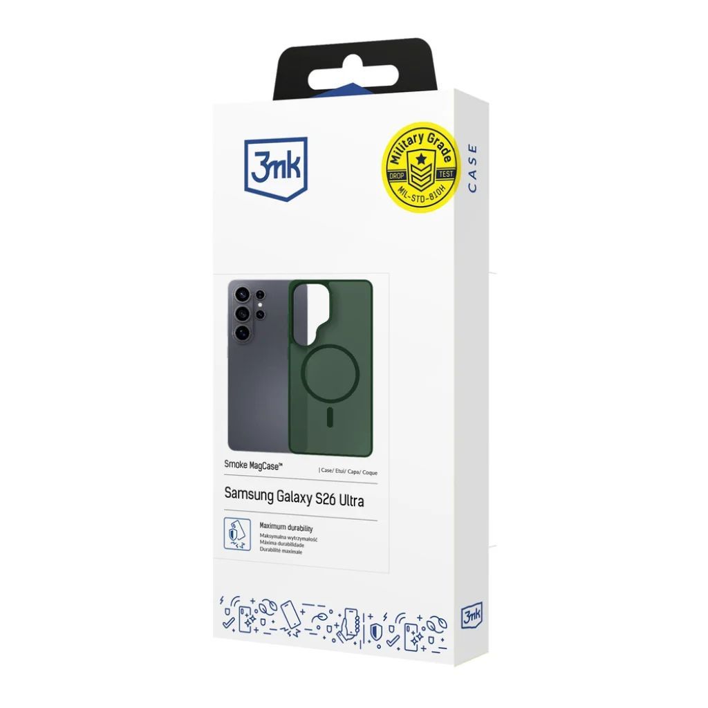 3mk MagCase for Samsung Galaxy S26 Ultra Smoke Green 3mk MagCase for Samsung Galaxy S26 Ultra Smoke Green