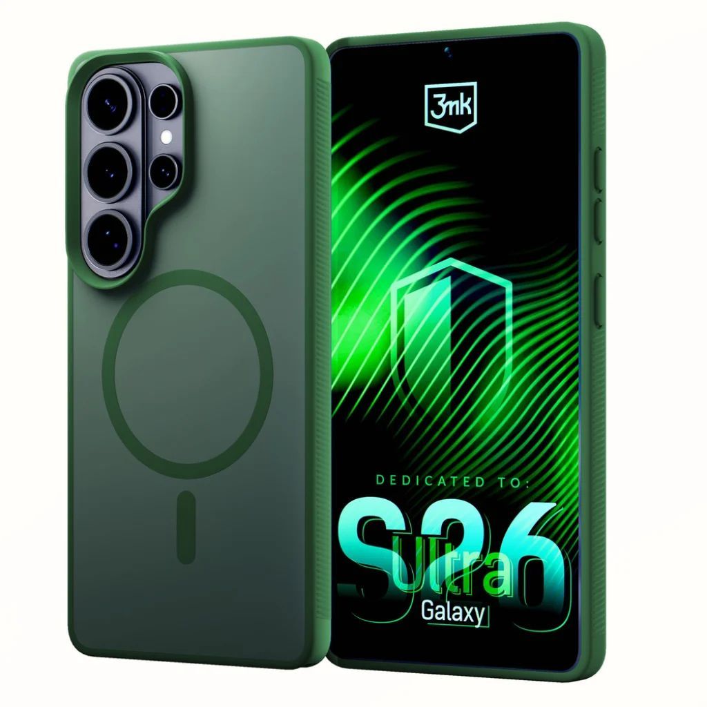 3mk MagCase for Samsung Galaxy S26 Ultra Smoke Green 3mk MagCase for Samsung Galaxy S26 Ultra Smoke Green