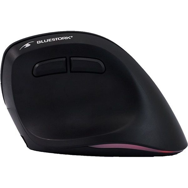 Bluestork M-WL-ERGO-LUMI-TH Wireless Mouse Black