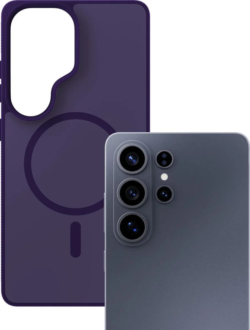 3mk MagCase for Samsung Galaxy S26 Ultra Smoke Purple
