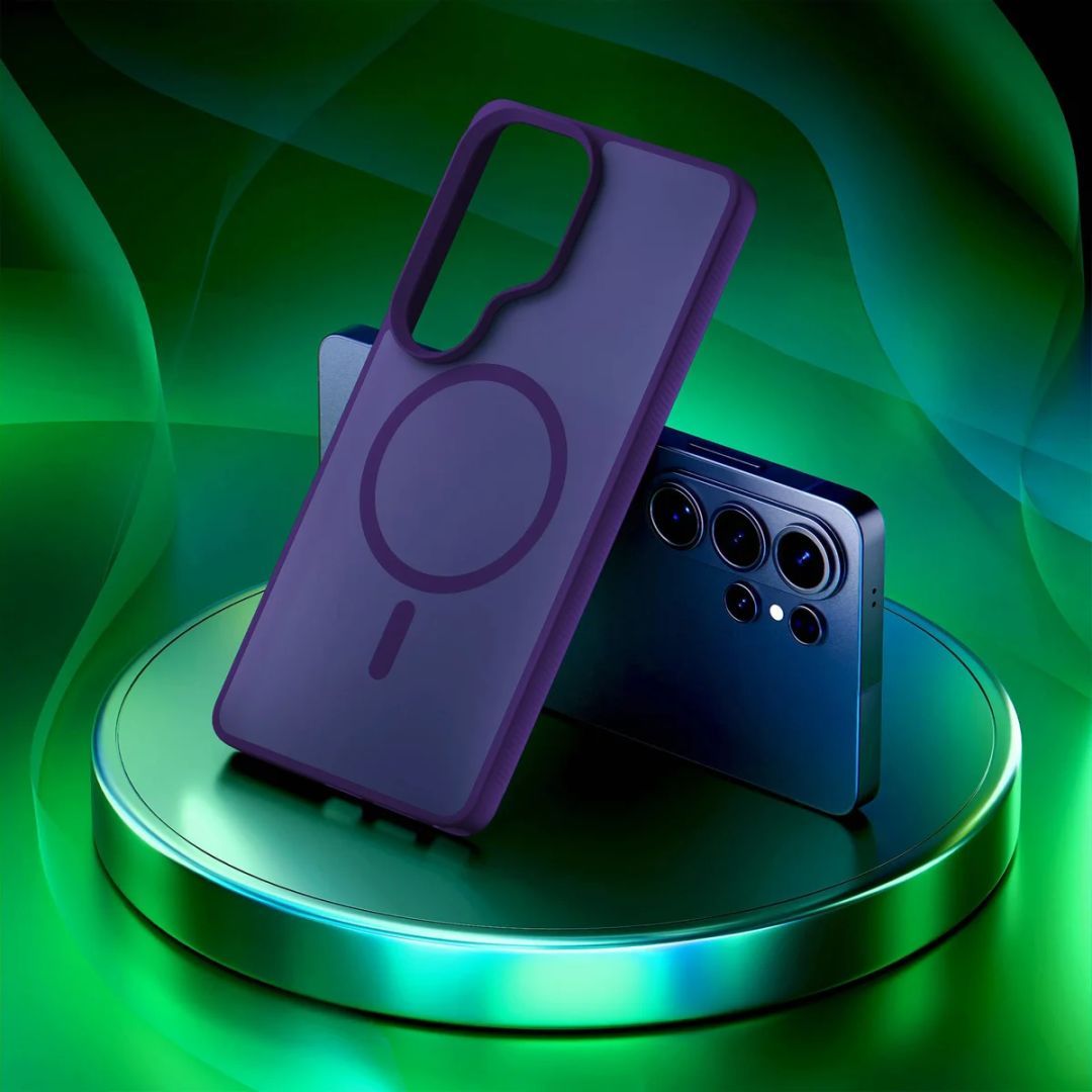 3mk MagCase for Samsung Galaxy S26 Ultra Smoke Purple