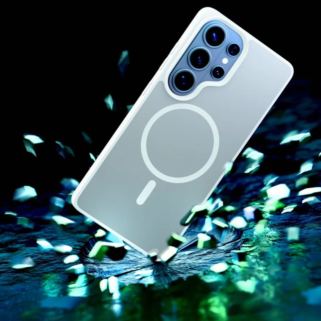 3mk MagCase for Samsung Galaxy S26 Ultra Smoke White