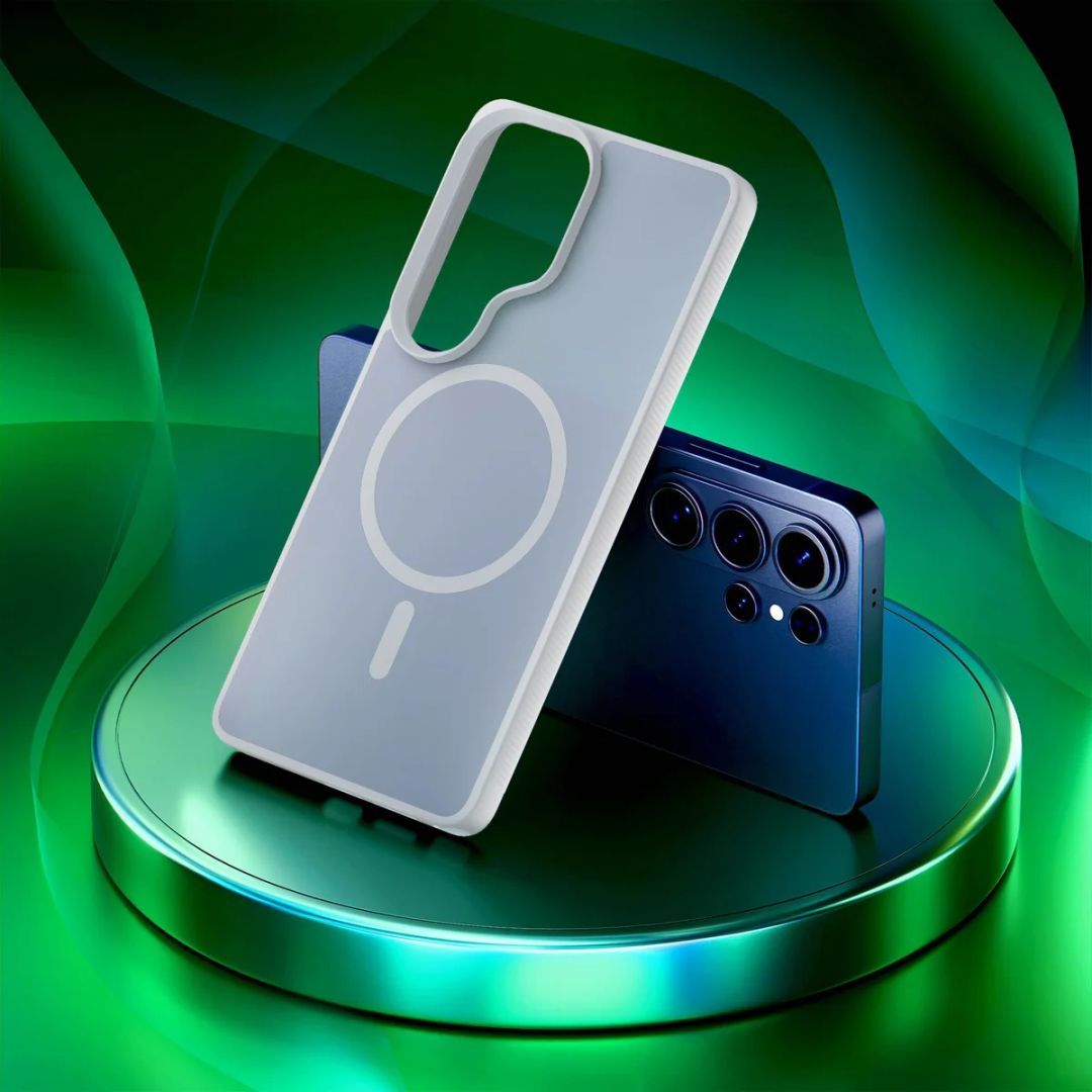 3mk MagCase for Samsung Galaxy S26 Ultra Smoke White
