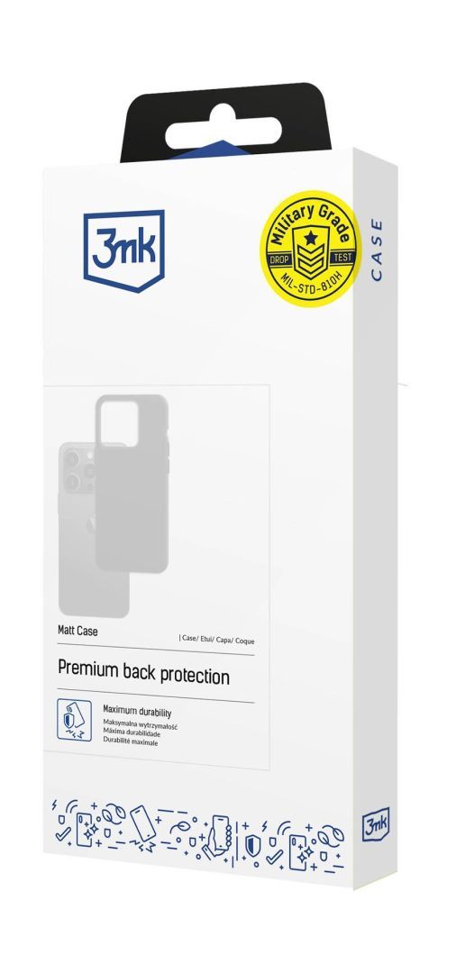 3mk Matt Case pro for Xiaomi Redmi 17 Ultra Black