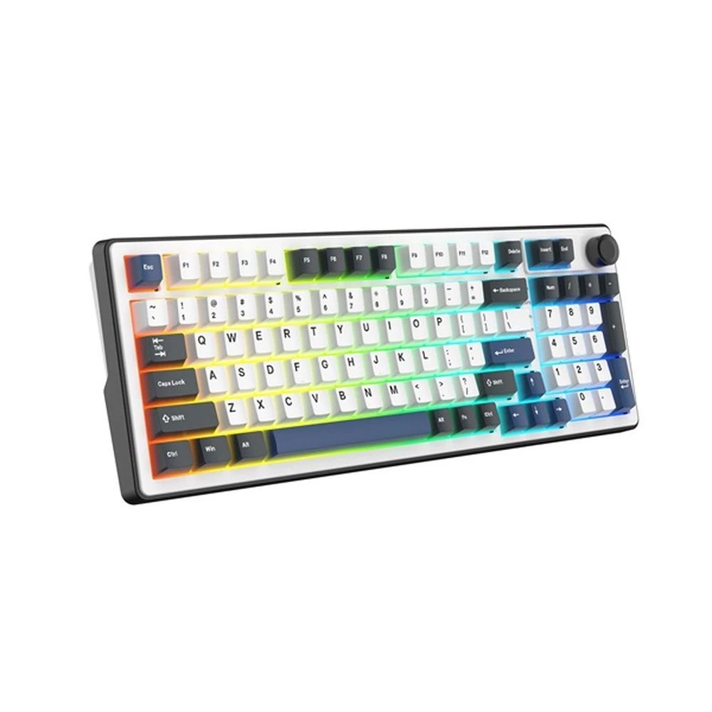 The G-Lab Keyz Elite 400 HE BW Keyboard Black US