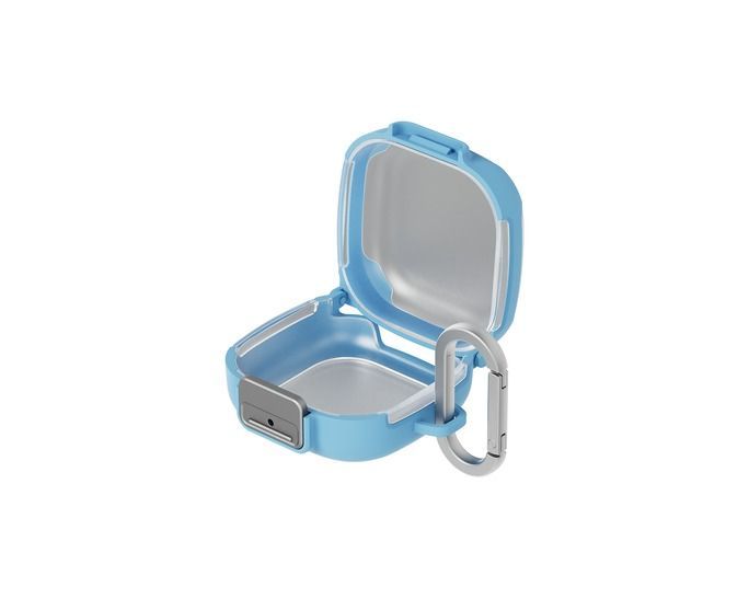 Samsung Galaxy Buds4/Buds4 Pro Clip Case with Carabiner Sky Blue