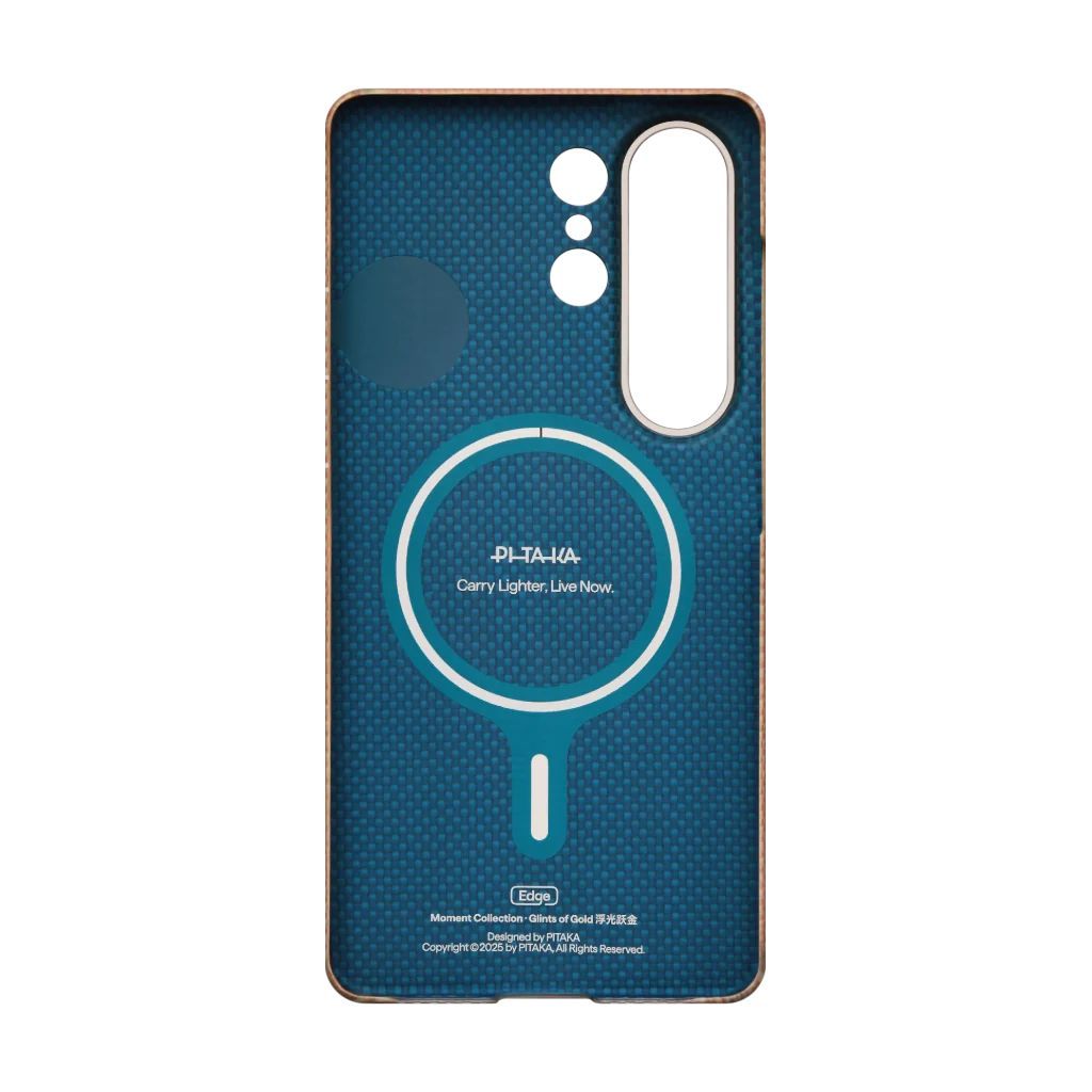 Pitaka Edge Case (Aaron Button) for Samsung Galaxy S26 Ultra Golden Glint